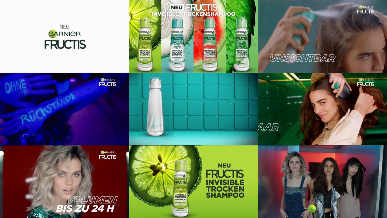 Tv Spots Tv Werbung Von Fructis Garnier Der Letzten 1 e