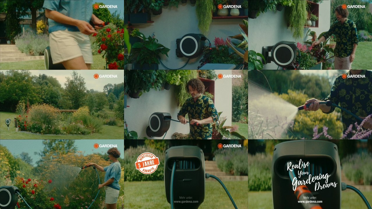 TV Spots TV Werbung von gardena der letzten 120 Tage