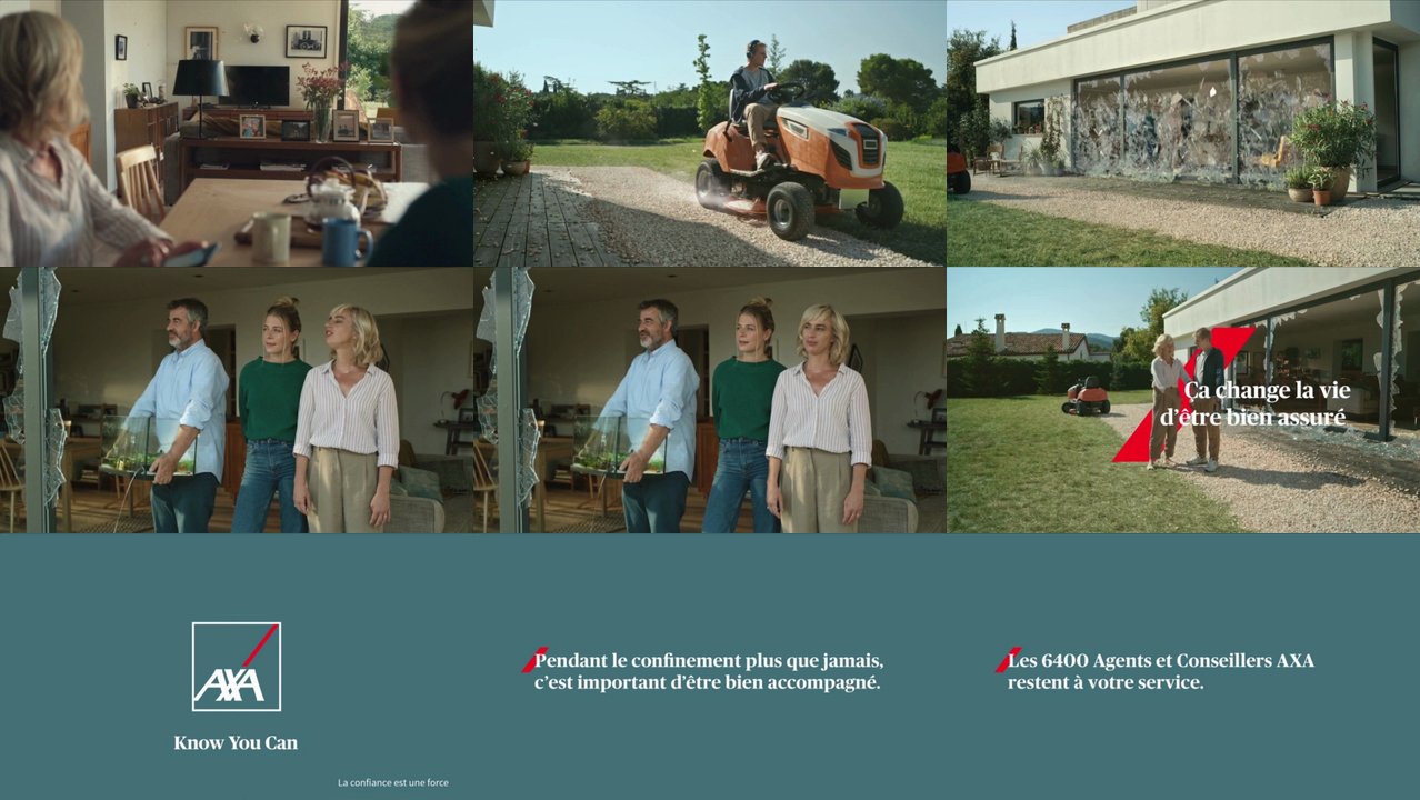 Spots TV Publicité TV de axa des derniers 120 jours