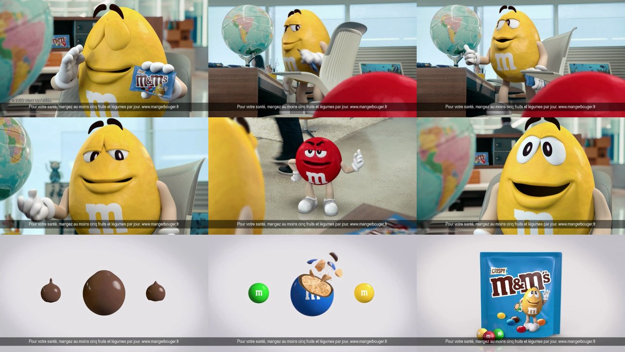 TV Spots TV Werbung von m&m's der letzten 120 Tage