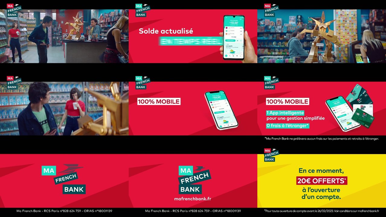 TV spots TV advertisment from banque postale from banque postale