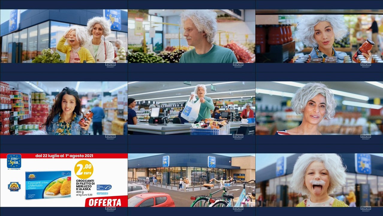 Spot TV annunci TV di eurospin degli ultimi 120 giorni