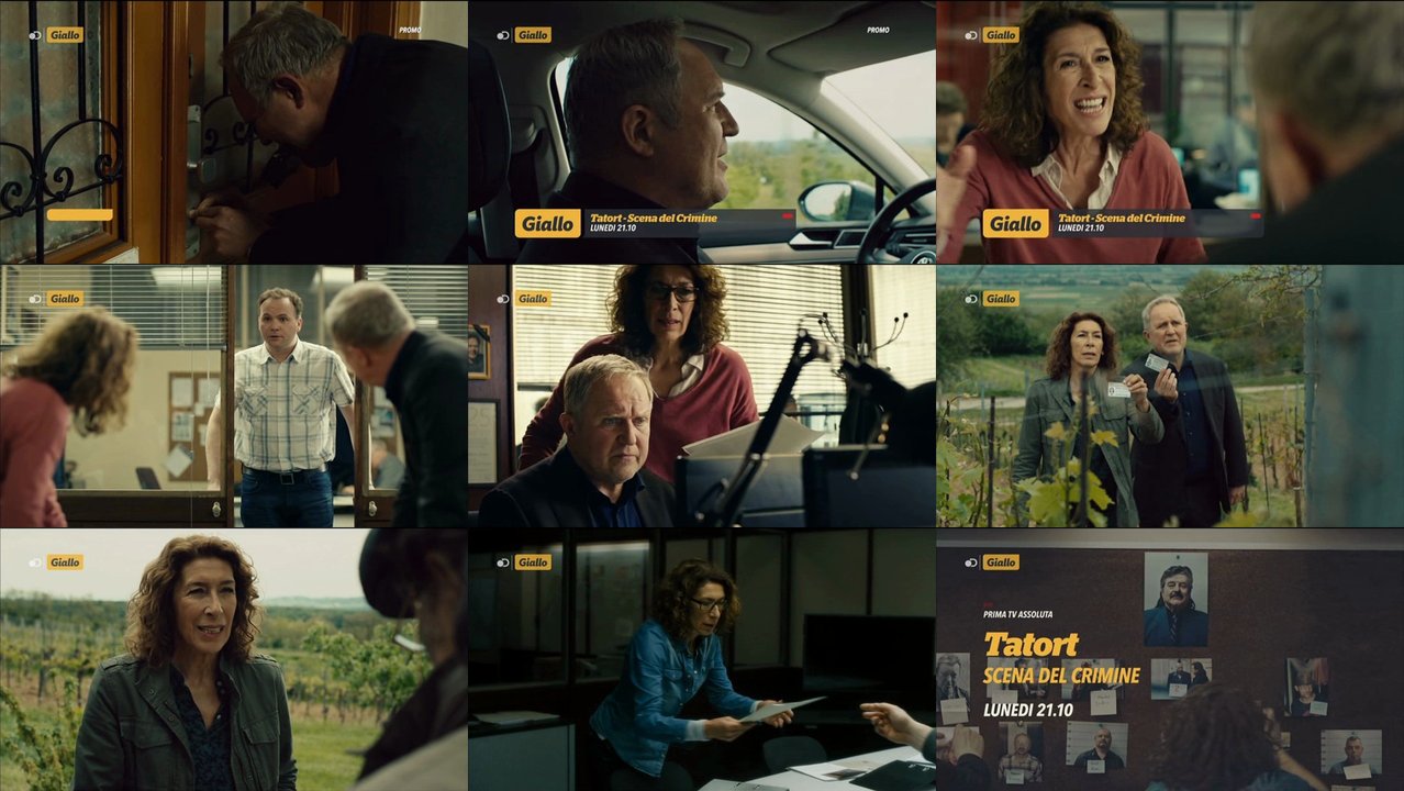 TV Spots TV Werbung von giallo tv der letzten 120 Tage