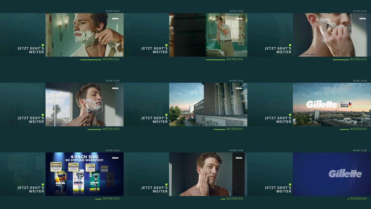 Tv Spots Tv Werbung Von Gillette Der Letzten 1 e