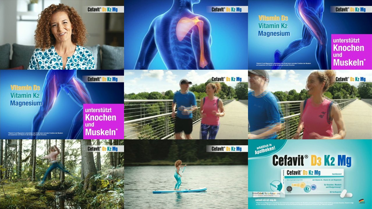 TV Spots - TV Werbung von cefavit der letzten 120 Tage