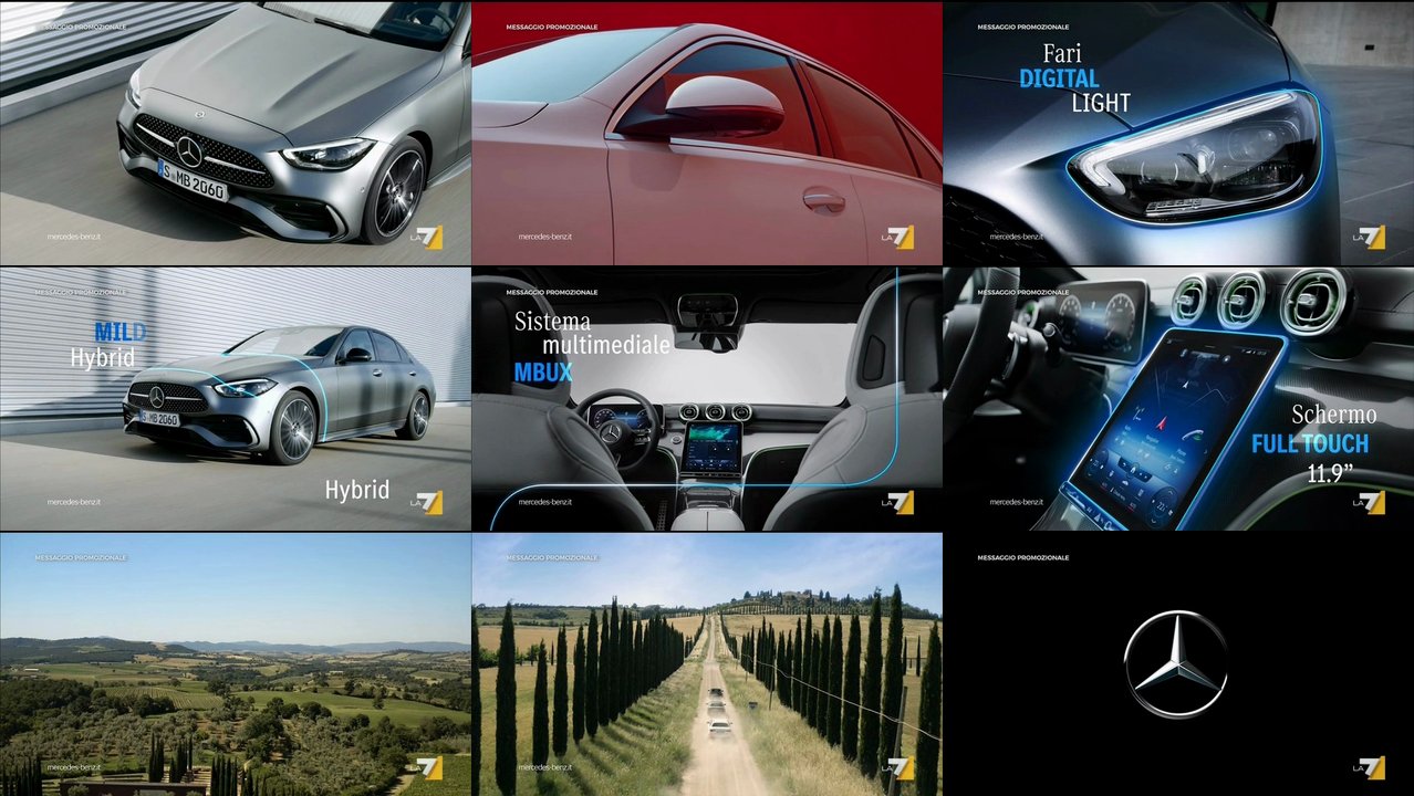 TV Spots - TV Werbung von mercedes-benz der letzten 120 Tage