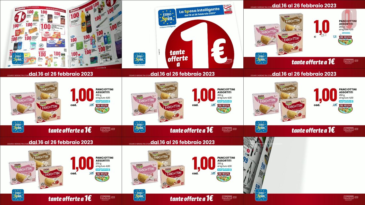 Anuncios de TV Anuncios de TV de eurospin de los últimos 120 días