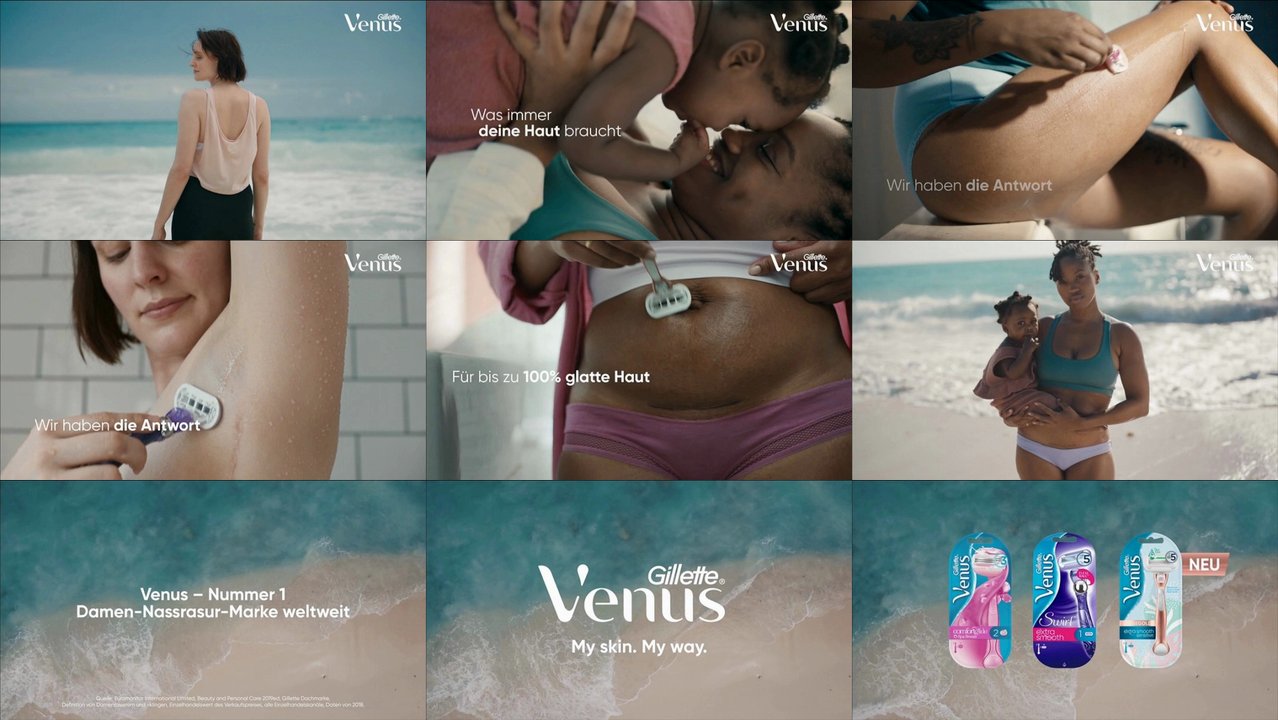 Tv Spots Tv Werbung Von Venus Gillette Der Letzten 1 e